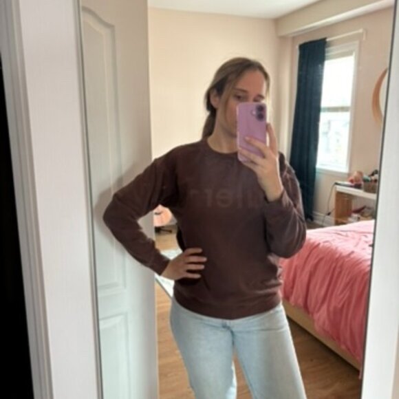 Lululemon burgundy sweater - Picture 1 of 3